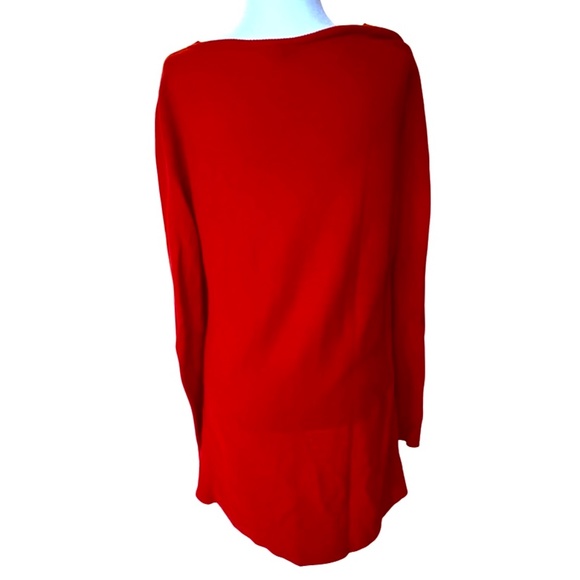 Eileen Fisher red tunic (xs/s/m, red) - Picture 4 of 7